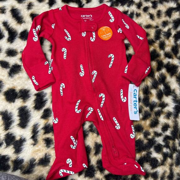 NWT Carters Newborn Christmas Onesie - Picture 1 of 4